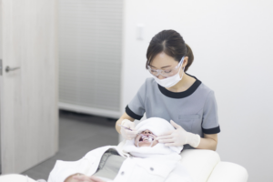 大阪　心斎橋　ホワイトニング専門歯科　オフィスホワイトニング施術